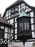 Früherer Kapellenerker des Harsdörfferhofs in Nürnberg, seit dessen Abriß an der Vogtei der Wartburg