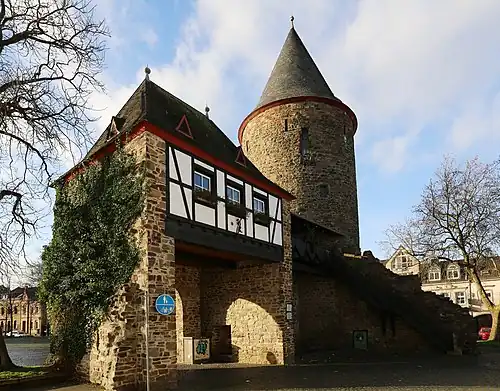 Wasemer Turm, ehemalige Stadtbefestigung, 12. Jhd.