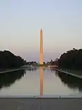 Washington Monument in Washington, D.C., fertiggestellt 1884