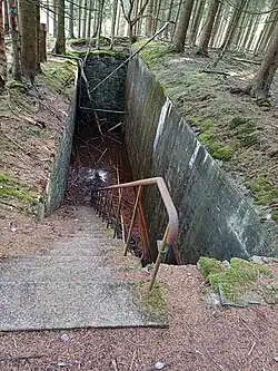 Militärischer Wasserbunker