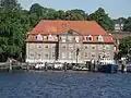 Gebäude der Wasserschutzpolizei an der Kiellinie in Kiel