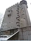 Wasserturm: Westansicht