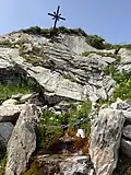 Wasserquelle unterhalb von Ziteil