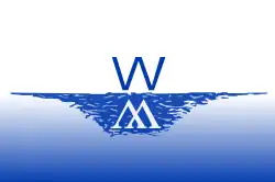 Flagge der Gemeinde Waterland