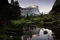 Watkins spiegelt sich im Mirror Lake