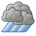 Vorhersage­symbol: „Regen“