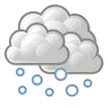 Vorhersage­symbol: „Schneefall“