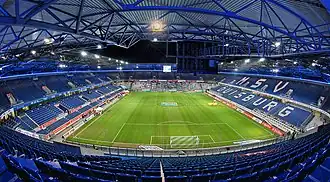 Die Arena im November 2018
