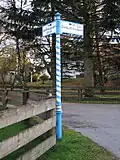 Wegweiser in Jettenhausen