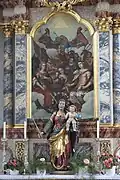 Nördlicher Seitenaltar, vierzehn Nothelfer