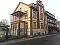 Zweigeschossiger Putzbau