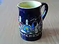 Becher des Weihnachtsdorfes
