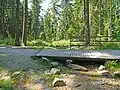 Die Weil, etwa 200&nbsp;m südlich des Kastells Kleiner Feldberg