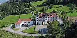 Schloss Weinberg, St. Margrethen (St. Gallen), im 18. Jh. im Besitz der Salis-Seewis