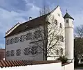 Die Fassade aus nordwestlicher Richtung