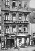 Privathaus Weinstraße 10, erbaut 1786/1800, abgebrochen 1914.