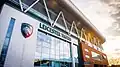 Fassade der Welford Road (2017)