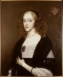 Johan de Witt ehelichte 1655 die Amsterdamer Bürgermeistertochter Wendela Bicker (Gemälde von Adriaen Hanneman, 1659)