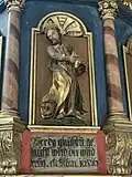 Der Evangelist Markus (mit Löwe)