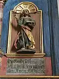 Der Evangelist Johannes (mit Adler)