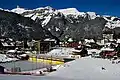Talstation der Luftseilbahn Wengen–Männlichen, Eisbahn