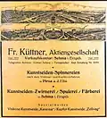 Fr. Küttner AG (Werbeanzeige 1928)