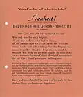 Werbetext mit Zielgruppe Hausfrau