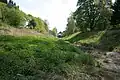 Im trockenen Obergraben