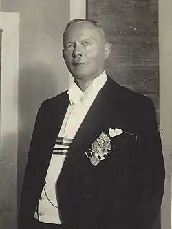 Dr. Werner Sporleder, vor 1933 Bürgermeister in Havelberg, Aschersleben, Adlershof und Treptow, nach 1933 Rechtsanwalt in Berlin, Fotografie 1936.