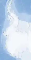 Satellitenaufnahme vom Westantarktischen Eisschild