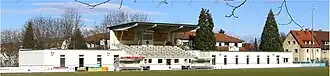Das Weststadion in Freiburg (Februar 2010)