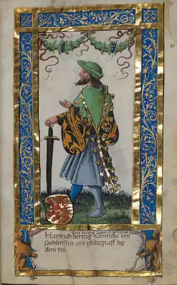36r, Heinrich, Pfalzgraf bei Rhein, Sohn des vorigen