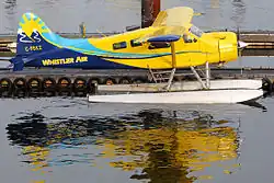 Wasserflugzeug Beaver mit Schwimmern