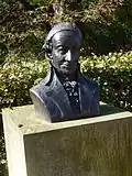 Büste im Oßmannstedter Garten