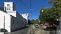Das Ende der Straße bei der Maroltingergasse