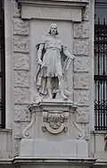 Statue „Slawe“