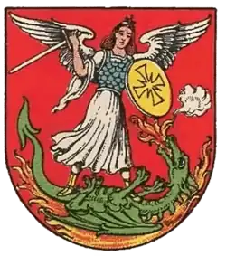 Das Wappen von Sechshaus