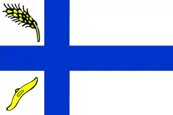 Flagge der Gemeinde Wierden