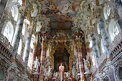 Wieskirche, Steingaden, von Dominikus and Johann Baptist Zimmermann, 1754