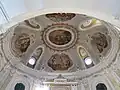 Deckenfresko im Altarraum
