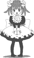 Original-Artwork von Wikipe-tan