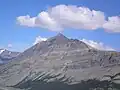 Mount Wilcox vom Athabasca-Gletscher aus