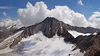 Ansicht von Westen, vom Aperen Freiger