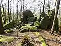 Felsgruppe Wildfrauhaus von Süden (2020)