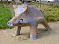Wildschwein in Schwerin