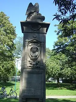 Wilhelm-Haas-Denkmal in Darmstadt (2011)