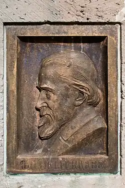 Reliefporträt von Wilhelm Raabe, Braunschweig
