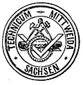 Dieses Siegel benutzte Uhland auch anfangs in Frankenberg
