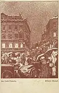 Am Café Felsche, 1903