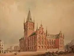 Abgelehnter Entwurf von Hanno und Schirmer